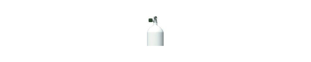 Bouteille acier 15L 232b avec robinet double